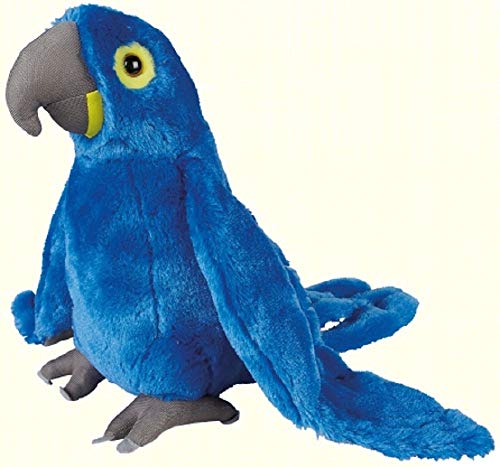Ravensden Papagei stehend, Hyazinthen, 28 cm, Blau