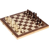 goki 56314 - Schach/Dame Spiel 2in1, magnetisch - praktische 2-in-1 Lösung - perfekt als Reisespiel geeignet