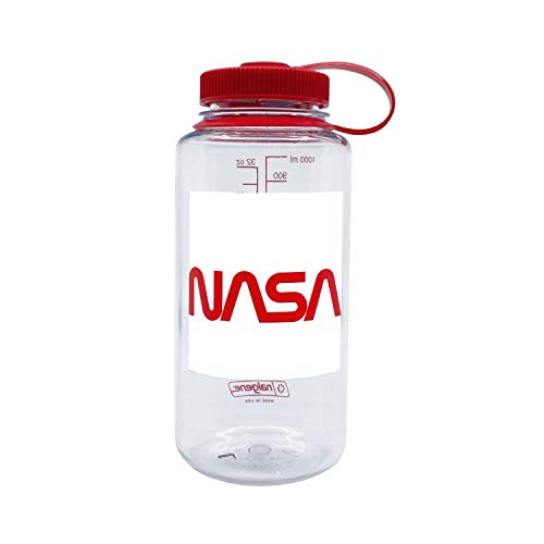 Nalgene Unisex – Erwachsene WH Trinkflasche, NASA Rot, 1 L