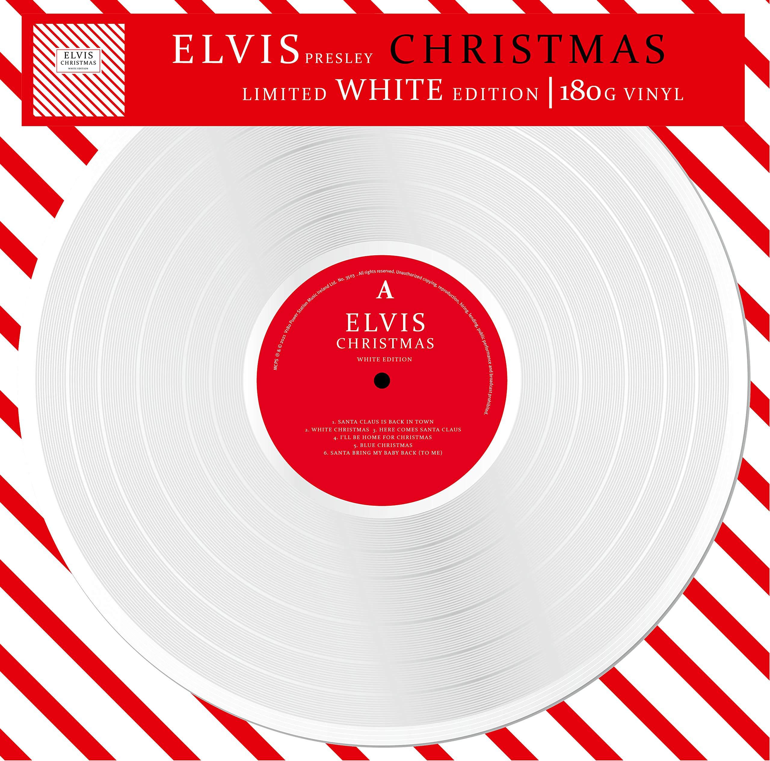 Elvis Christmas [The Christmas Album] - Limited Edition - Weiße Vinyl 180 Gr. [Vinyl LP]