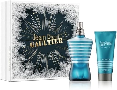 Jean Paul Gaultier Le Male Eau de Toilette 75 ml + Le Male Duschgel 75 ml Geschenkbox für Herren