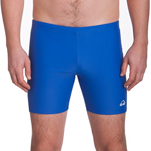 IQ UV Schutzkleidung Herren Badehose Shorts Wassersport, Blau (Dark-Blue), M (50)