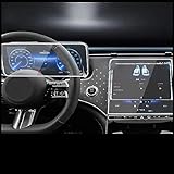 SZYNBQ Kompatibel mit Mercedes für Benz für EQE 2022 2023, Auto-Displayschutzfolie, GPS-Navigation, Displayschutzfolie, Display-Schutzfolie für den Innenraum (Color : 2)