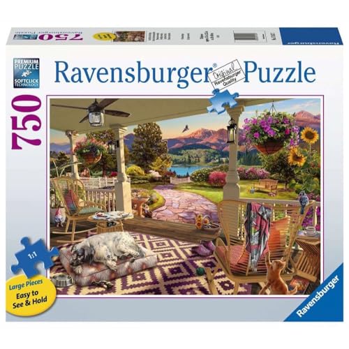 Ravensburger - Cozy Front Porch Views - 750 Piece Jigsaw Puzzle