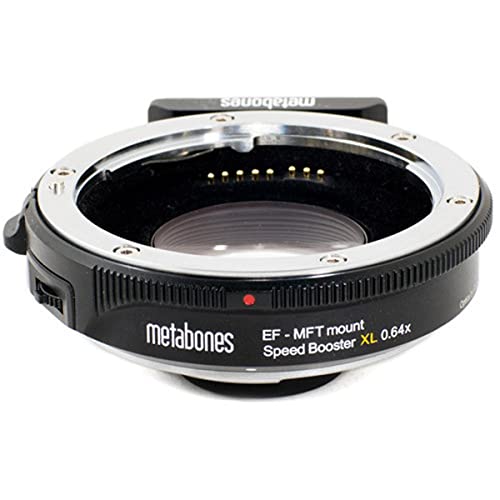 Metabones"Canon EF" Micro 4/3 T-Speed Booster XL 0.64x Konverter schwarz/chrom