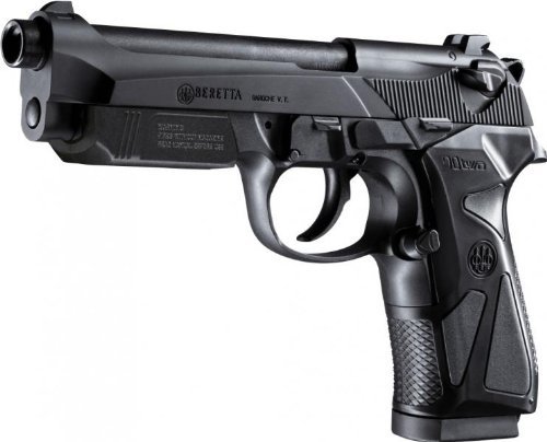 g8ds Set: Softair Two Pistole Beretta 90 Federdruck unter 0,5 J 6 mm BB Bio Softairkugeln 6mm 0,20g 2000 BBS