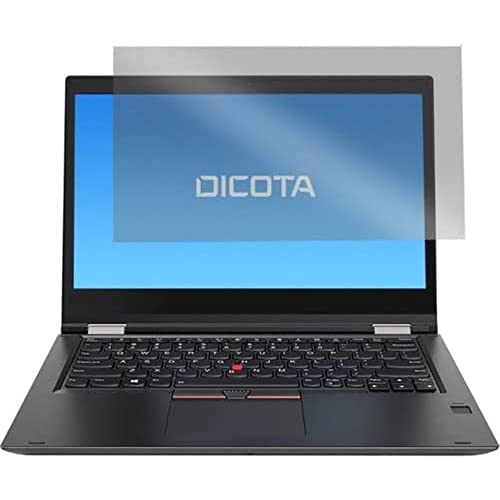 Dicota D31692 Secret 2-Way Schutzfolie für Lenovo ThinkPad Yoga X380 Transparent Rot