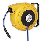 Schlauchtrommel ZECA 804/8 für Druckluft, 10 m Schlauch D.8 mm