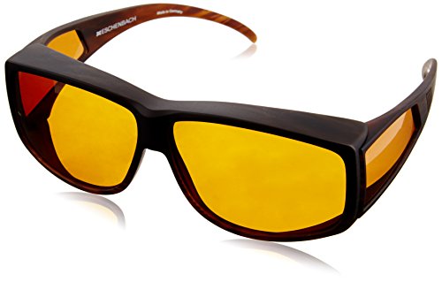 Eschenbach Filterbrille Wellness Protect Überziehbrille Unisex Größe 61/12, 65% Tönung