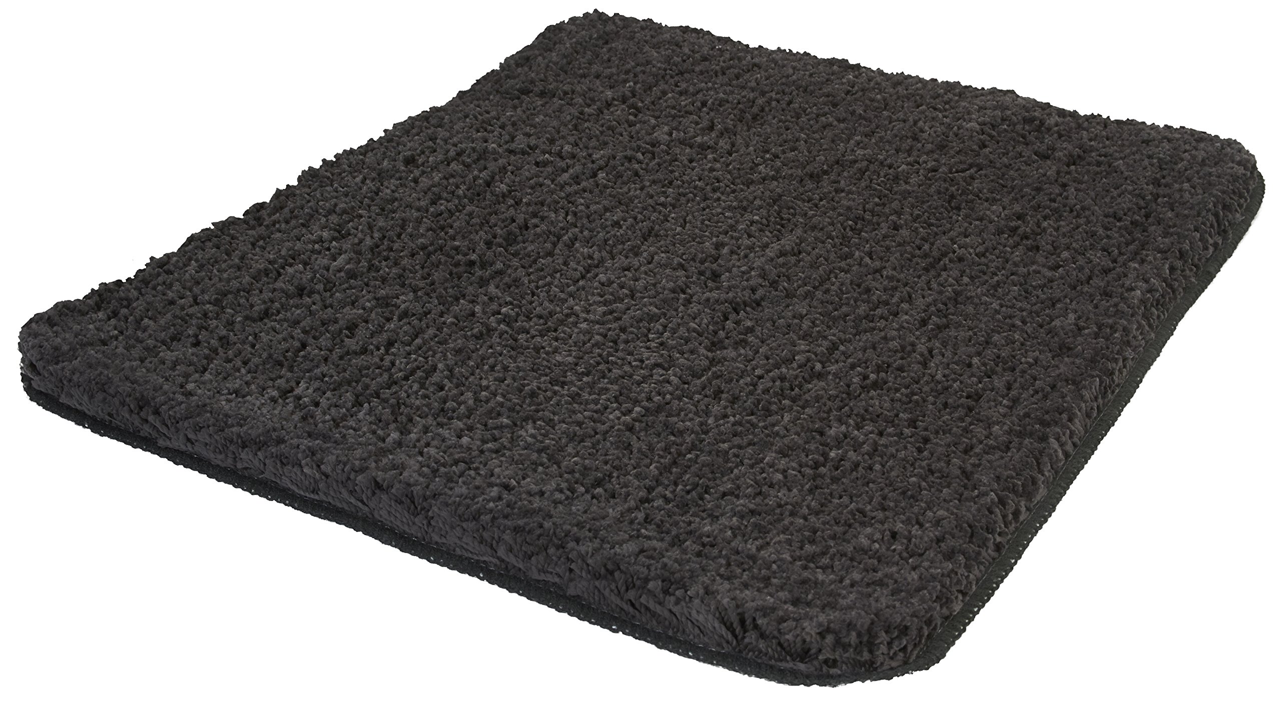 Kleine Wolke Trend Badteppich, Polyester, Grau, 1 cm cm, 55 x 65 cm