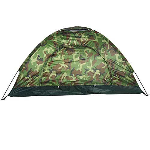 fasient1 2-Mann-Zelt, Rucksack-Campingzelt mit Entlüftung und Abdeckung Einfach aufzubauen