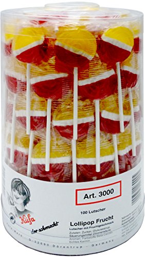 Küfa Lillipop Frucht Lutscher 150 Stück 1.35 kg, 30er Pack (30 x 1.35 kg)