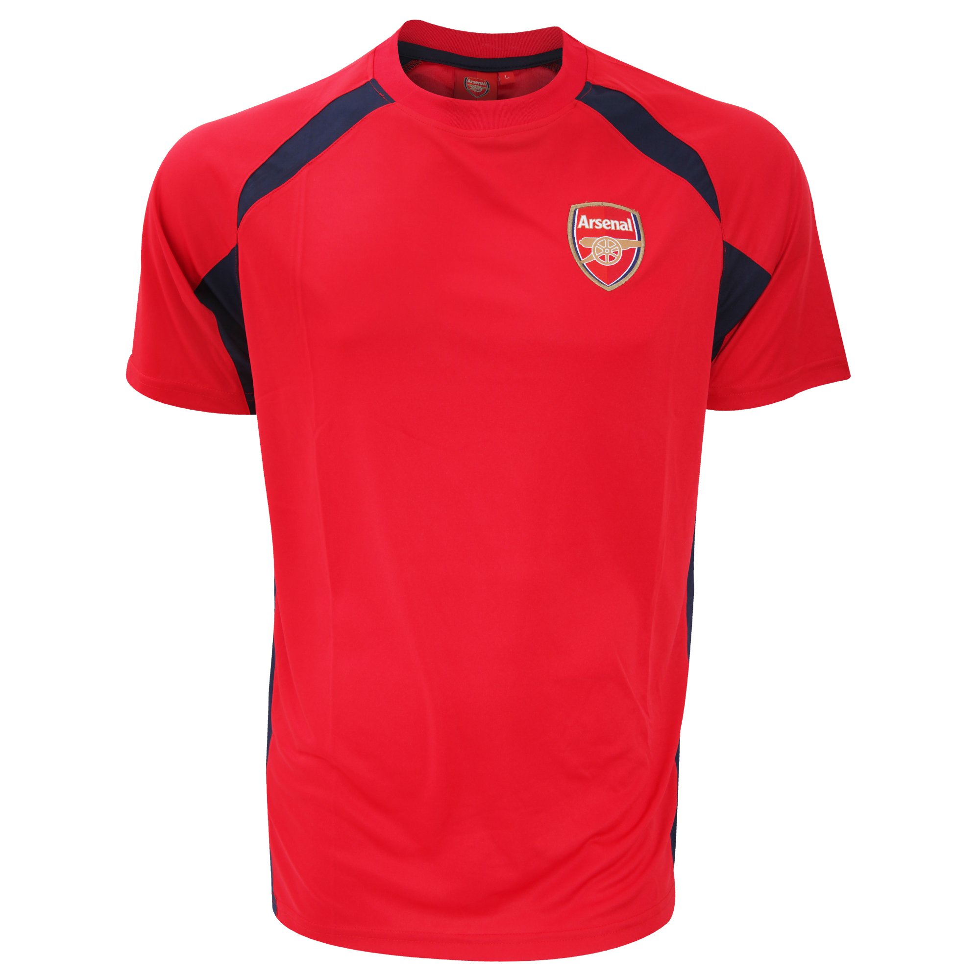 Arsenal FC Herren-T-Shirt mit Fußballwappen, offizielles Lizenzprodukt