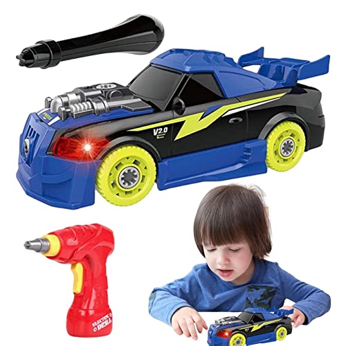 PERTID Motorspielzeug Auto, Demontage von Spielzeug, Basteln, Auto, Rennen – Ingenieurwesen, Bau, LKW, Fahrzeug Kinder, Bau, Lernen, Spielzeug, großes Geschenk