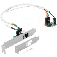 DeLOCK Mini PCIe I/O PCIe Half Size 1 x Gigabit LAN Low Profile LAN-Adapter
