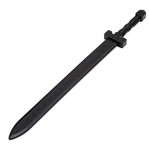 Kampfsport Schwarz Polypropylen Plastik Gladius Training Schwert - V3