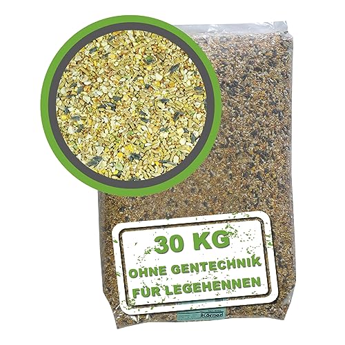 MeineHennen (EUR 0,87/ kg) HENNEN-VITAL EXZELLENT 30 kg - Premium Körnermischung mit Gentechnik-Freien Soja-Pellets - Alleinfuttermittel für Hühner und Wachteln