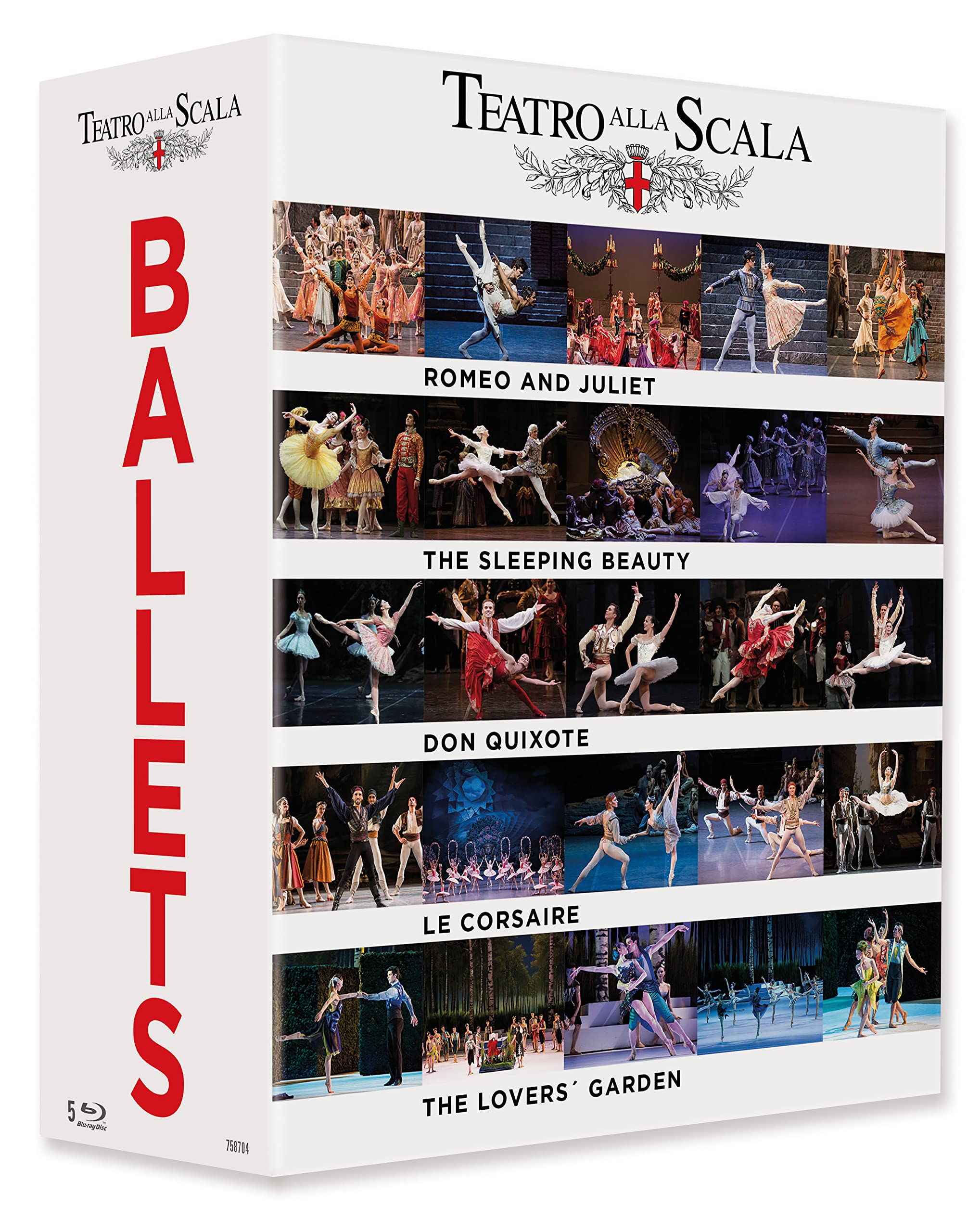 Teatro Alla Scala Ballet Box [5 Blu-ray]