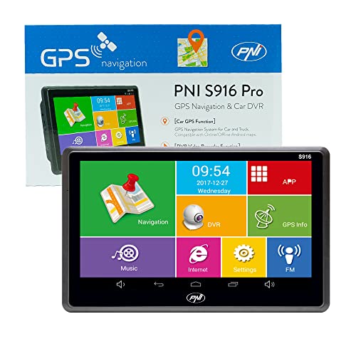 GPS-Navigationssystem + DVR PNI S916 PRO 7-Zoll-Bildschirm mit Android 6.0, 16 GB Speicher, 1 GB DDR3 RAM