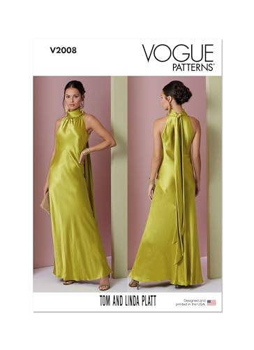 Vogue V2008D5 Damenkleid von Tom & Linda Platt Inc D5 (32-36-36-38-40)