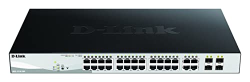 D-Link D-Link DGS-1210-28P 28-Port Layer2 PoE Gigabit Smart Managed