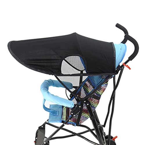 Maxtonser Pram Sun Shade Cover Universal Baby Stroller Awning Pram Buggys Sun Canopy Waterproof Baby Carriage Sun-Shield Windproof,Sun Shade