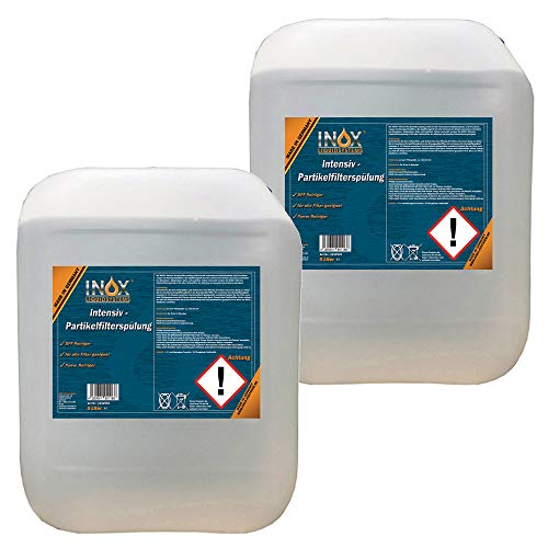 INOX® Intensiv Dieselpartikelfilter Spülung, 2 x 5L - Additiv für alle Dieselsysteme mit Partikelfilter