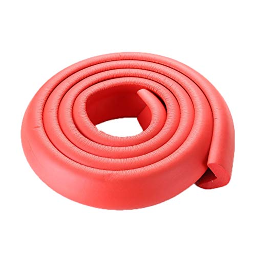 AnSafe Kantenschutz, L-Typ 2 Meter Dick for Möbelkanten Beulen Verhindern Schützen Sie Die Sicherheit Von Kindern Mit Klebeband (Color : Red)