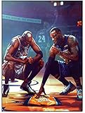 JCYMC 1000 Stück Puzzle Kobe Bryant Lebron James NBA Basketball Star Poster Erwachsene Kinder Holzspielzeug Lernspiel Yp41Vq