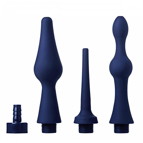 CleanStream - Universal 3 Piece Silicone Enema Attachment Se, 1er Pack (1 x 1 Stück)