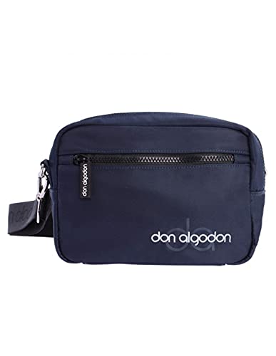 Don Algodón Zaira Damen Handtasche, 22 x 8 x 16 cm, Blau - Marineblau - Größe: 22 x 8 x 16 cm