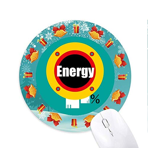 Jugend Vitalität Energie Mousepad rund Gummi Maus Pad Weihnachtsgeschenk