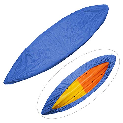 SALUTUY Kajak-Abdeckung, UV-Schutz Kajak-Kanu-Abdeckung mit Wasserdichtem Staub aus Oxford-Stoff, für Den Innen- und Außenbereich Als Schnellabdeckung(5M)