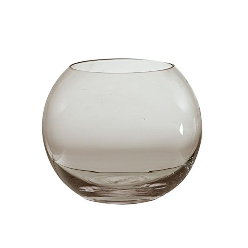 Glasvase GLOBE Glas Vase Tischvase Blumenvase rund, Ø 35 cm