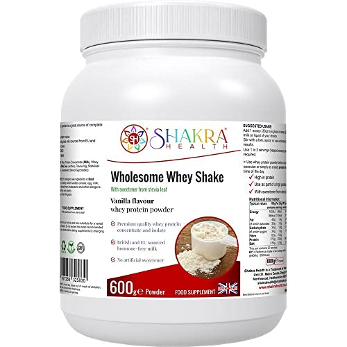 Shakra Health Wholesome Whey Protein Shake (Vanillla) – Spiritualität, Wissenschaft & Supplements