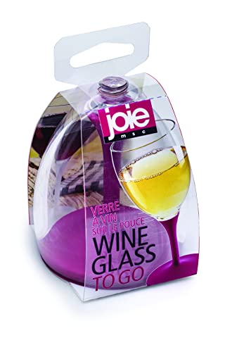 Joie Weinglas To Go, tragbares Weinglas, abnehmbarer Stiel, BPA-frei