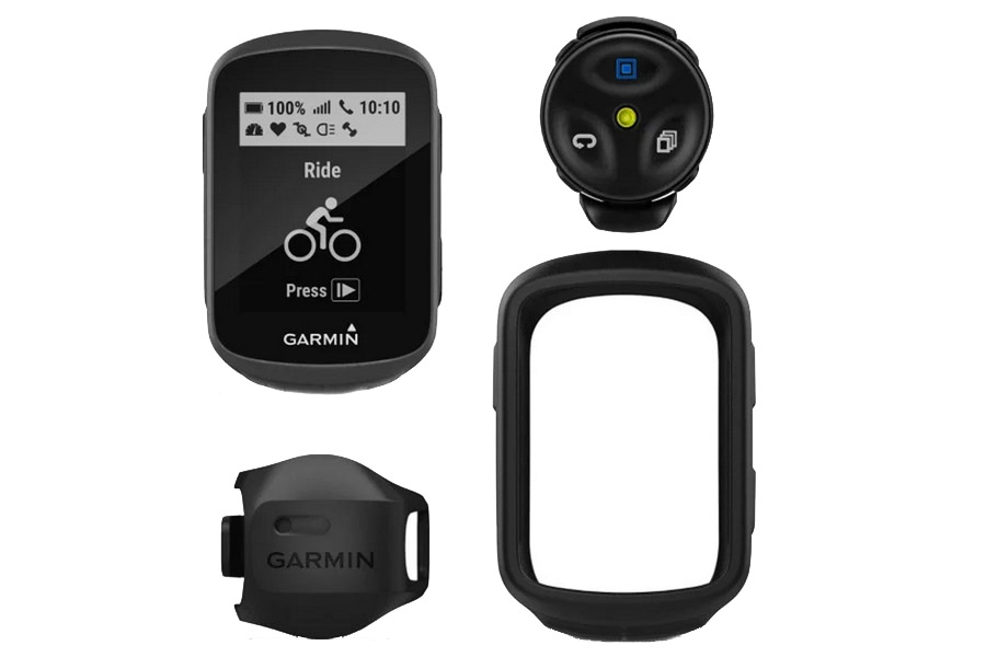 Garmin Edge 130 Plus GPS Tracker Mountainbike Packung - Schwarz