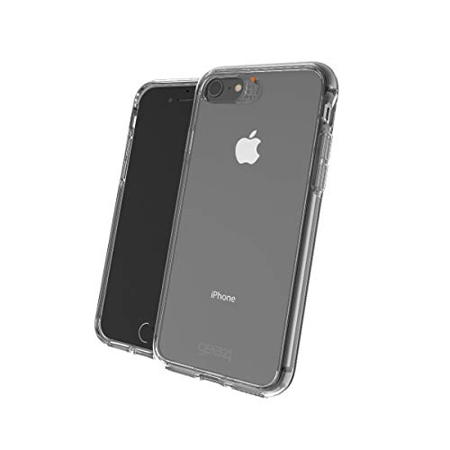 ZAGG Gear4 Crystal Palace - Hintere Abdeckung für Mobiltelefon - Polycarbonat, D3O - klar - schmales Design - für Apple iPhone 6, 6s, 7, 8, SE (2nd generation) (702005423)