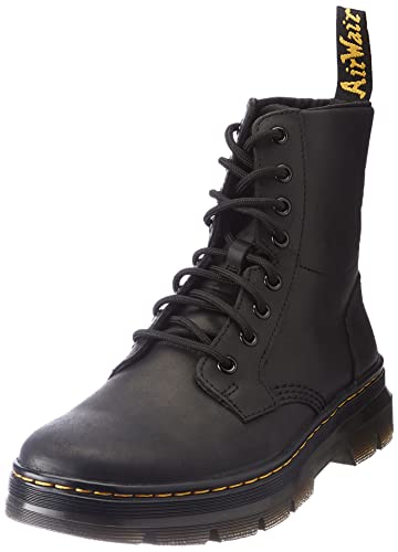 Dr. Martens Lace Fashion Boot, Black Wyoming, Womens 15/Mens 14