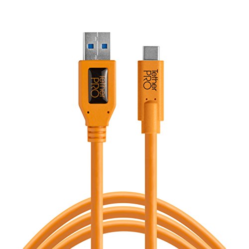 Tether Tools USB 3.0 zu USB-C, 4,60 m, orange