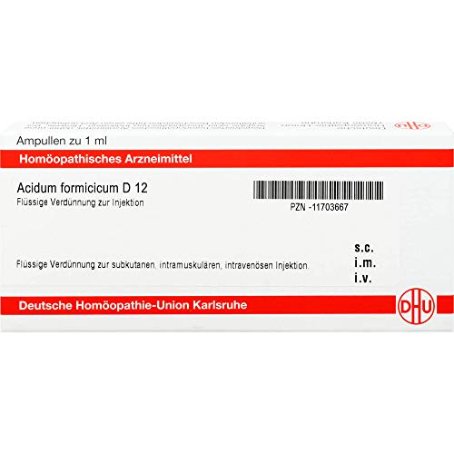 Acidum Formicicum D 12 Am 8X1 ml