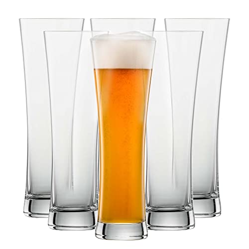 Schott Zwiesel Beer Basic V 0,5 LTR Bierglas, Glas, transparent, 31.1 x 21.1 x 26.5 cm, 6-Einheiten