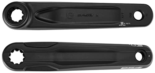 FSA Unisex – Erwachsene Kurbelwelle Kurbelgarnitur Bosch PW-X CK-762/IS 175mm ISIS, schwarz eloxiert, 175 mm