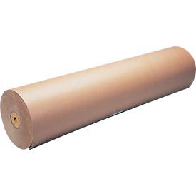 Clairefontaine 975836C Rolle Kraftpapier (ideal für Trockentechnicken, 10 x 1 m, 90 g) 1 Rolle, braun