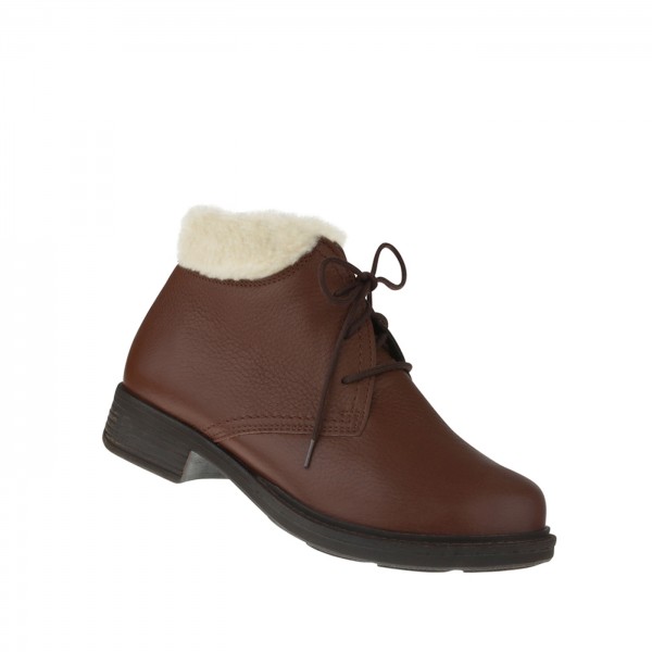 tessamino | Damen Stiefeletten | Hirschleder | Weite H | wechselbares Fußbett mit Warmfutterüberzug