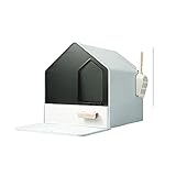 hanxiaoyishop Katzenklo Vollständig eingeschlossene Katze Wurf Box Schubladenart Katzen Toilette Desodorieren Kätzchen Bettpans Anti-Spritzer Für Katze unter Haustierbedarf Katzentoilette