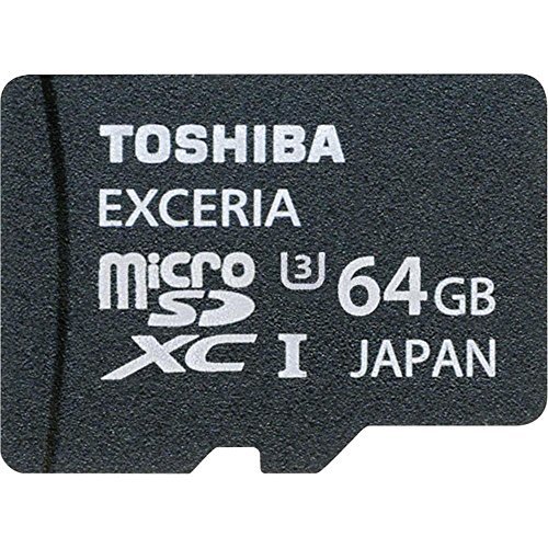 64 GB Toshiba Exceria microSDXC Class 10 UHS-I U3 Retail