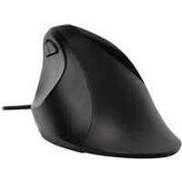 Kensington Pro Fit Ergo - Maus - ergonomisch - 5 Tasten - kabelgebunden - USB - Schwarz - retail