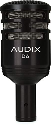 Audix D6 Hochwertiges dynamisches Mikrofon für Instrumente mit Tieffrequenzanteilen