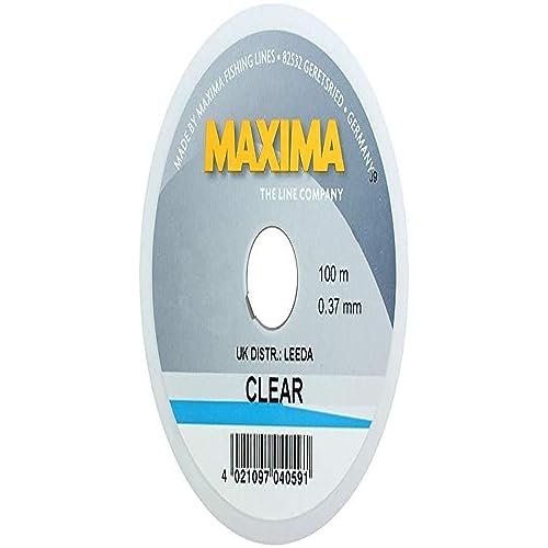 Maxima Clear 100M 12LB 6PK Transparent, 5,4 kg, 100 m, 6 Stück, farblos